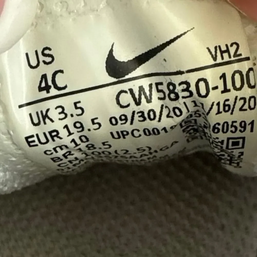 Nike Air Max Excee White/Pink Toddler Sneakers- SZ 4 C